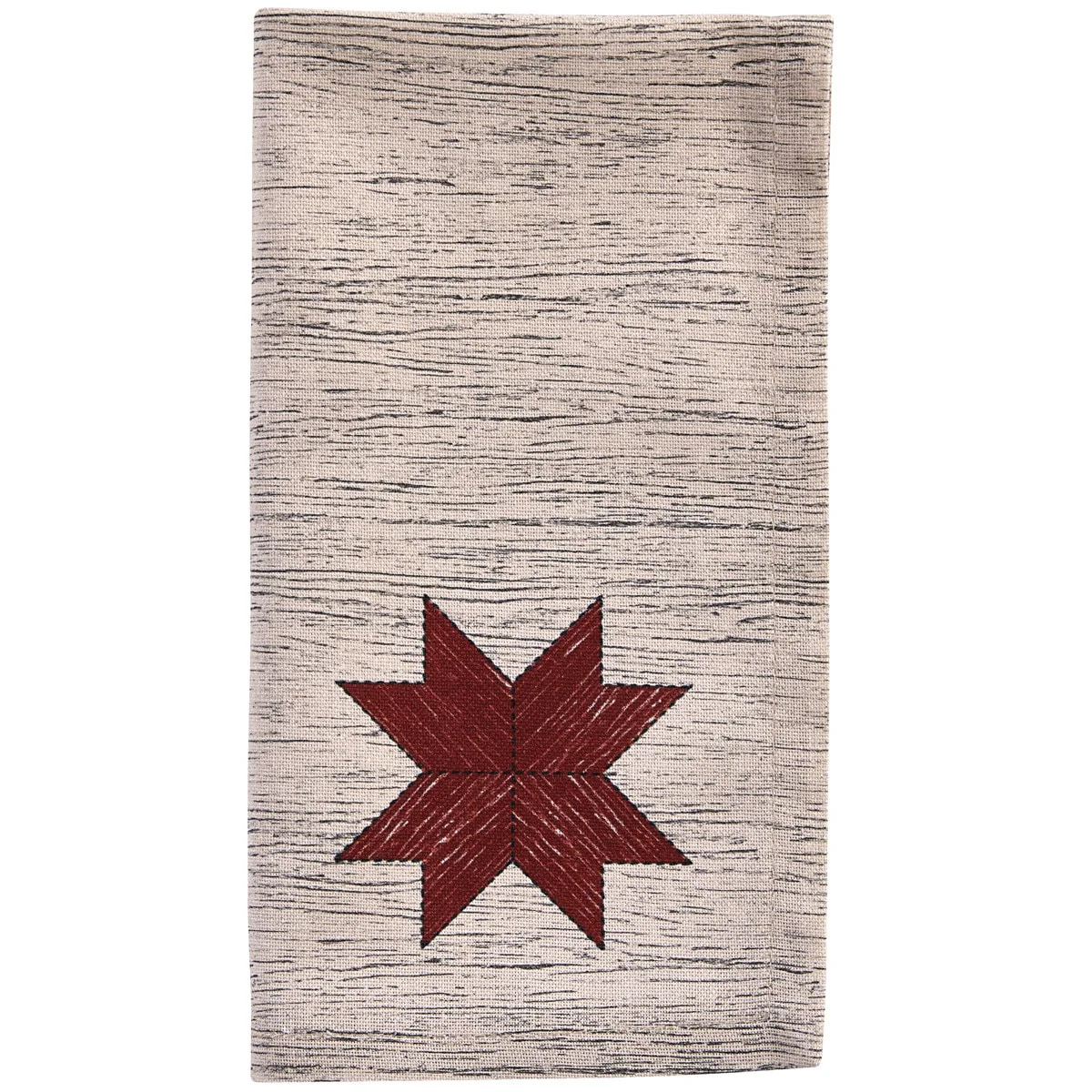Weathered Barnboard Star Cloth Napkins - Image 3