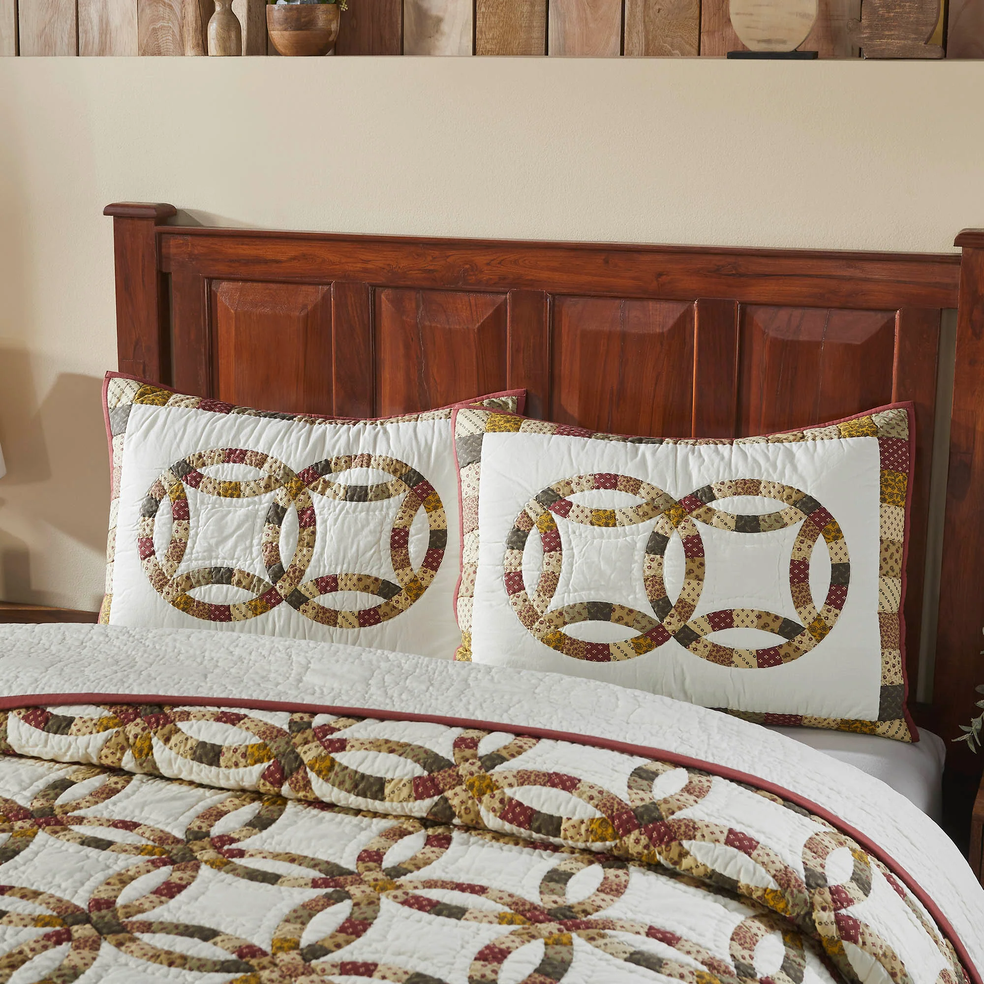 Wedding Rings Quilt Set - Image 7