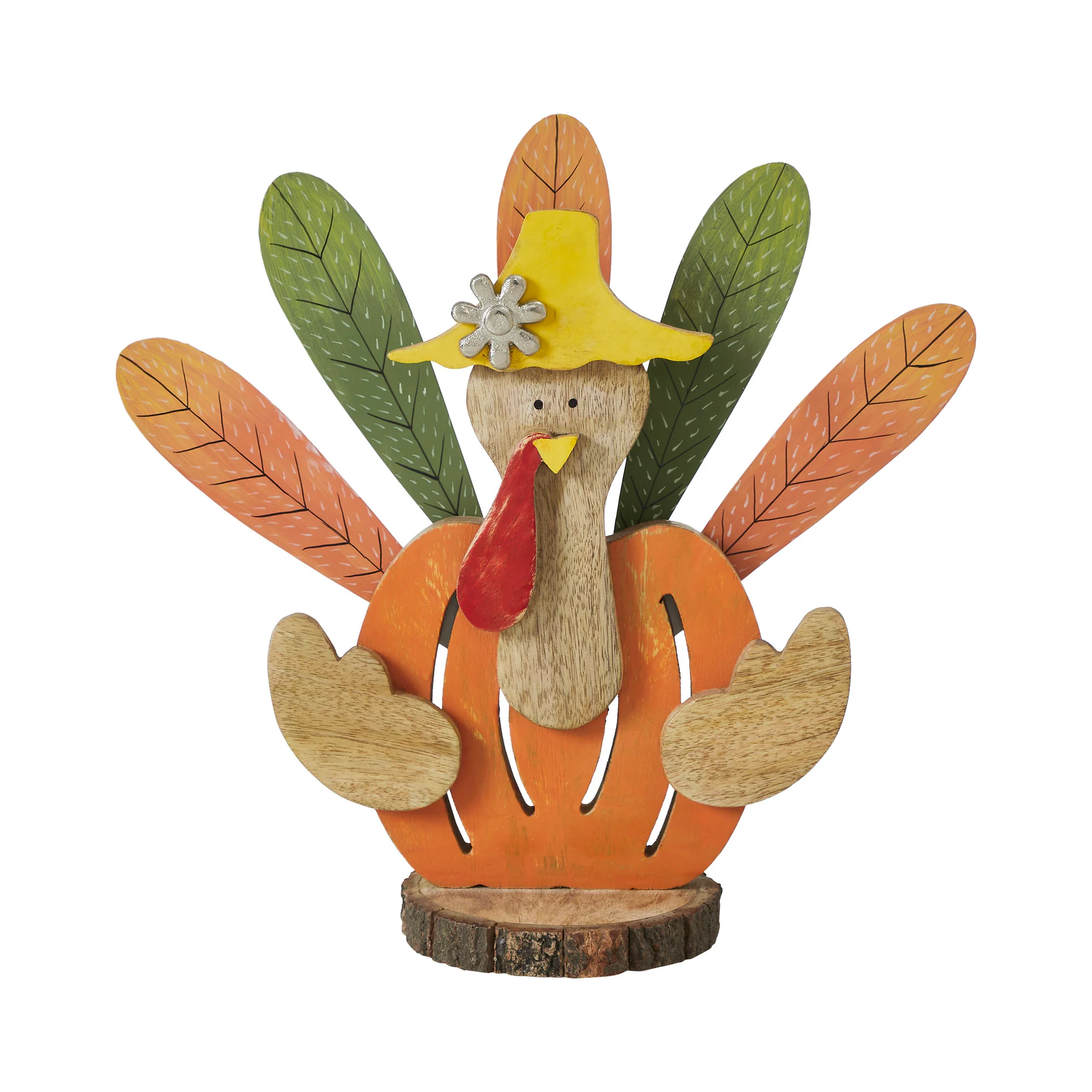 Whimsical Wooden Turkey - Image 4