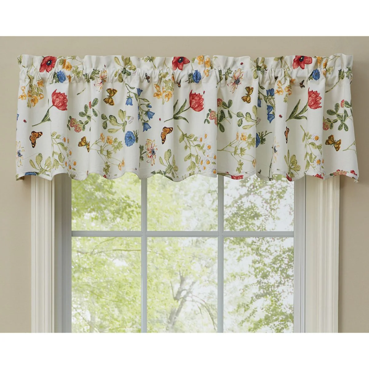 Meadow Flowers Scalloped Valance - Image 5