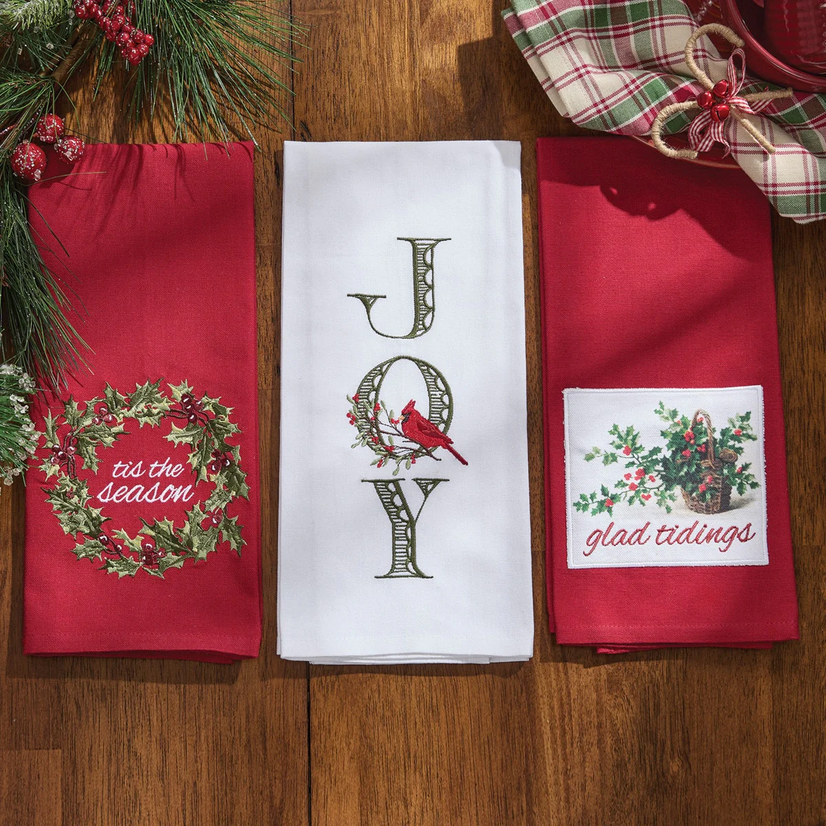 Christmas Tidings Dishtowels