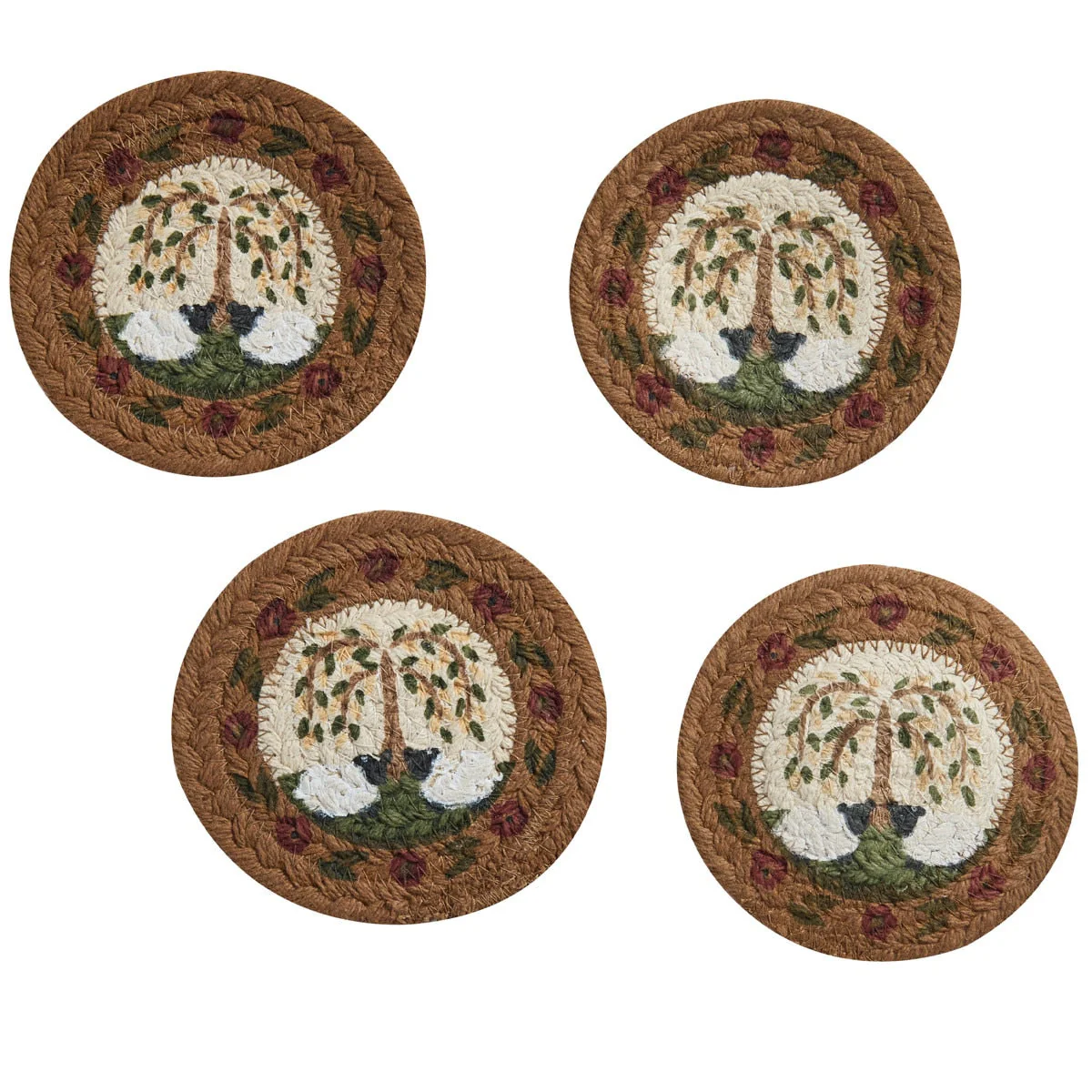 Willowton Braided Coaster Set - Image 2