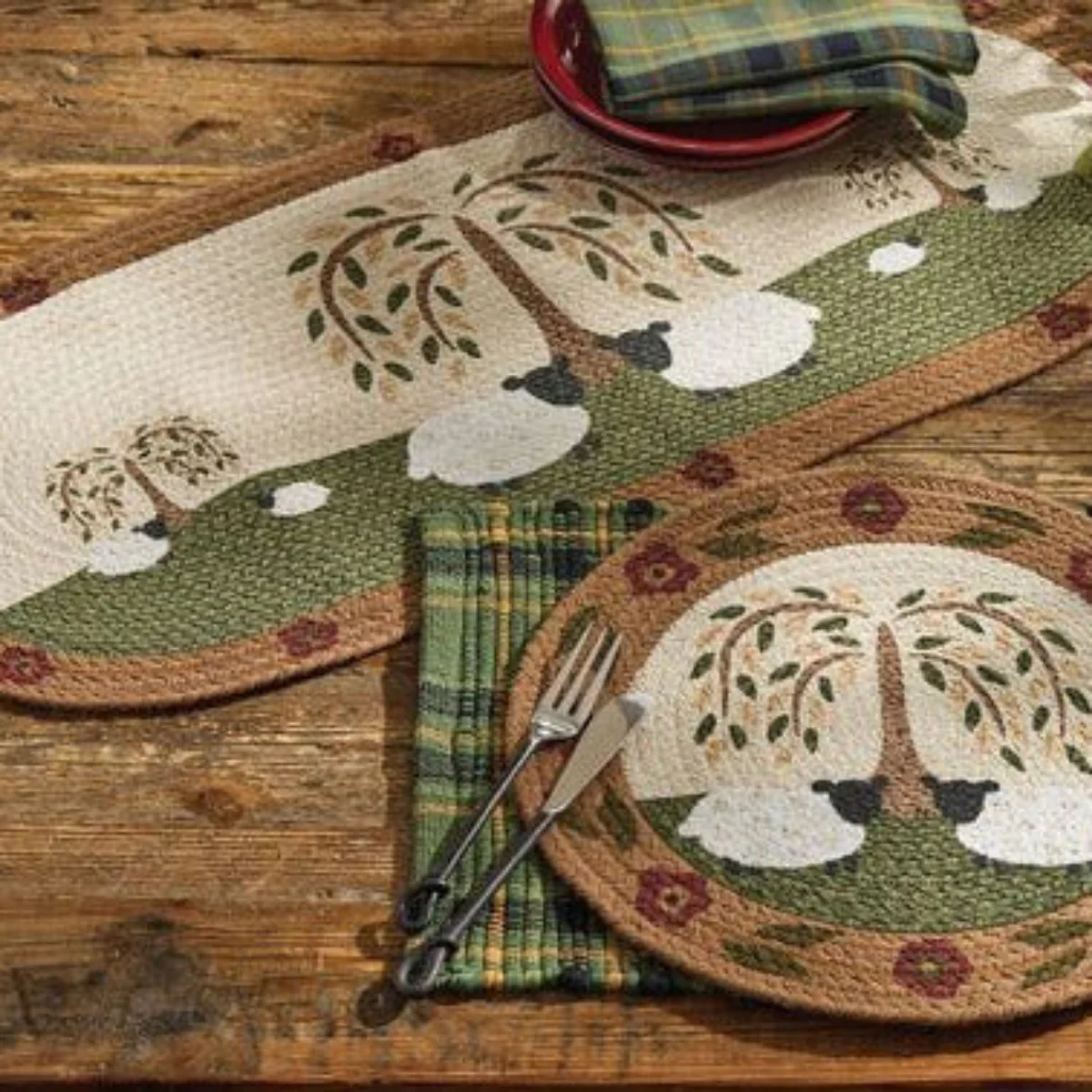 Willowton Braided Table Runner