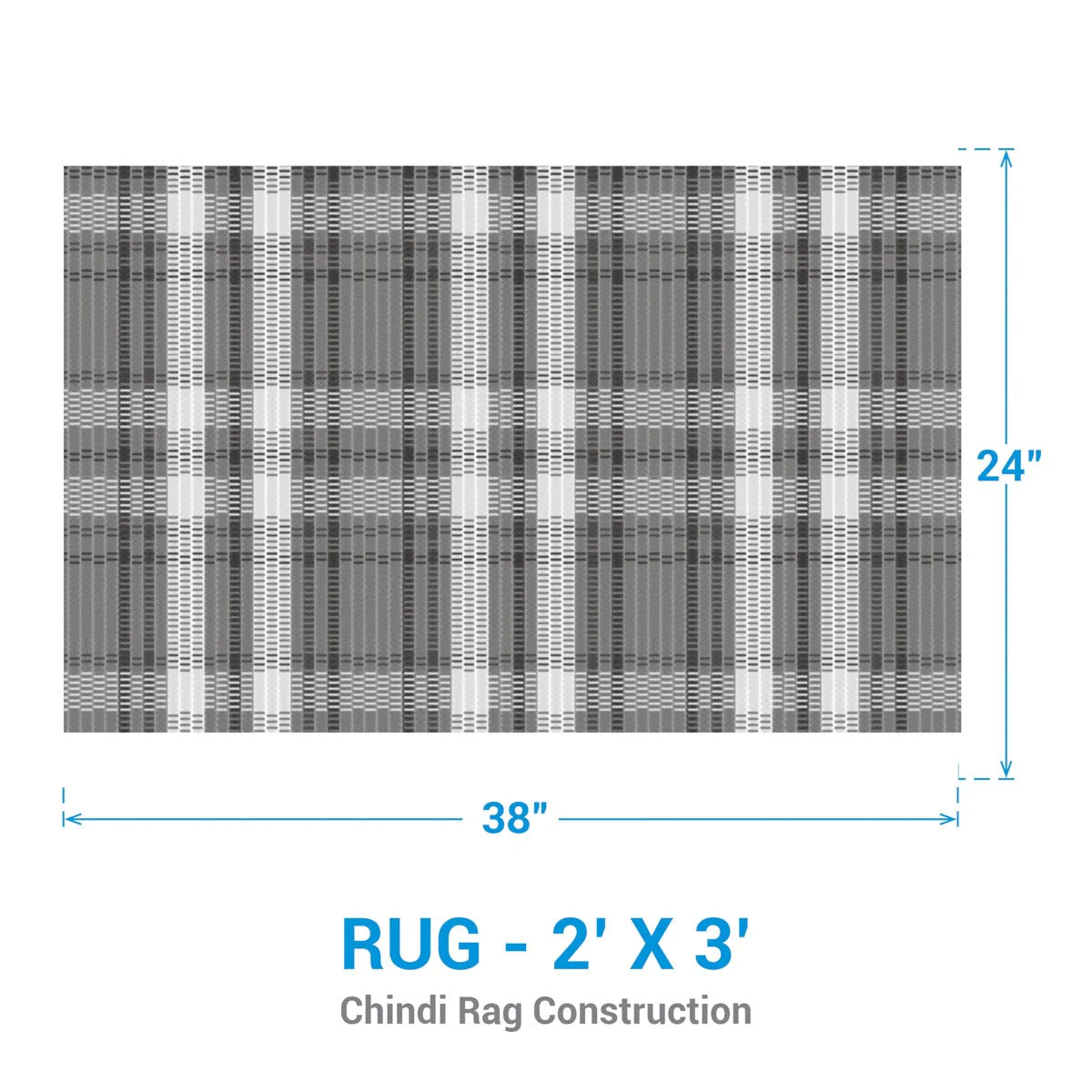 Willowton Chindi Rag Rug - Image 5