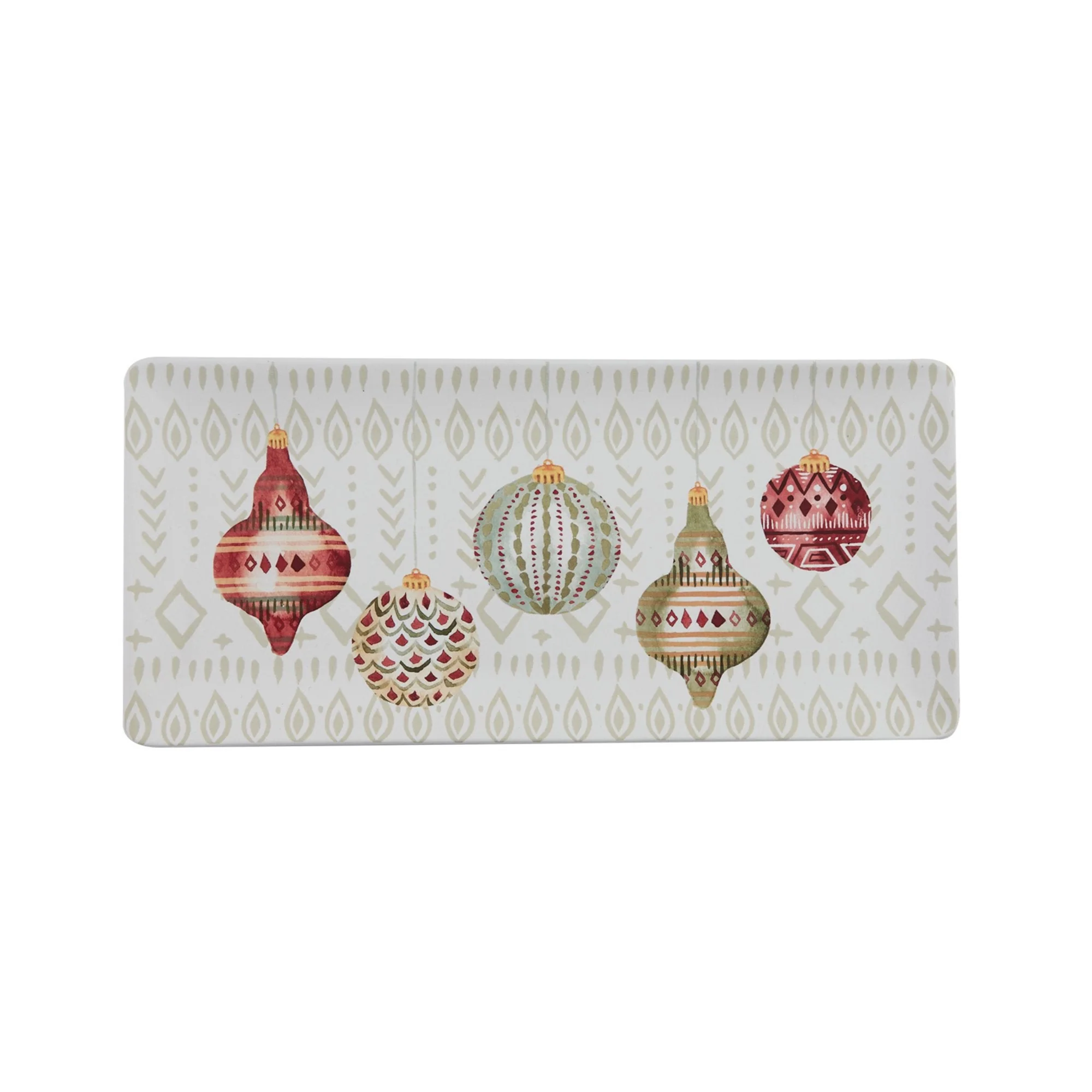 Winter Ornament Platter