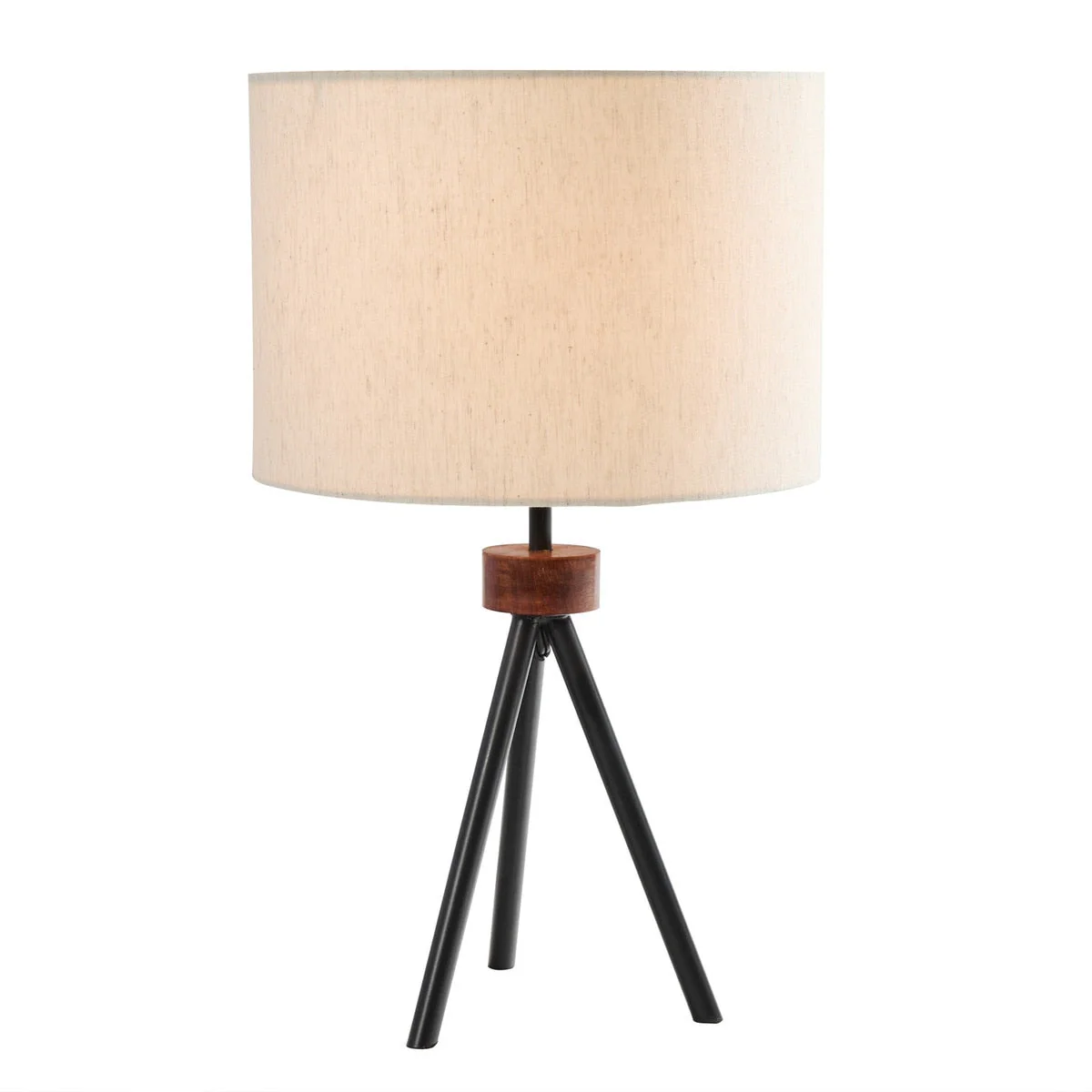 Wood & Iron Lamp - Image 2